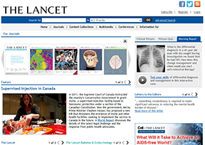 柳叶刀（The Lancet）官网